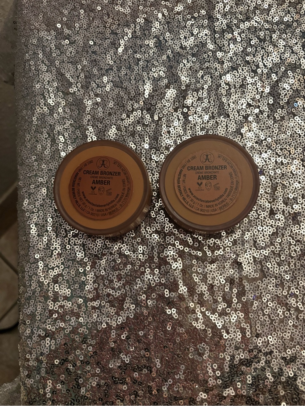 Anastasia Cream Bronzer Amber - Warm Brown Duo